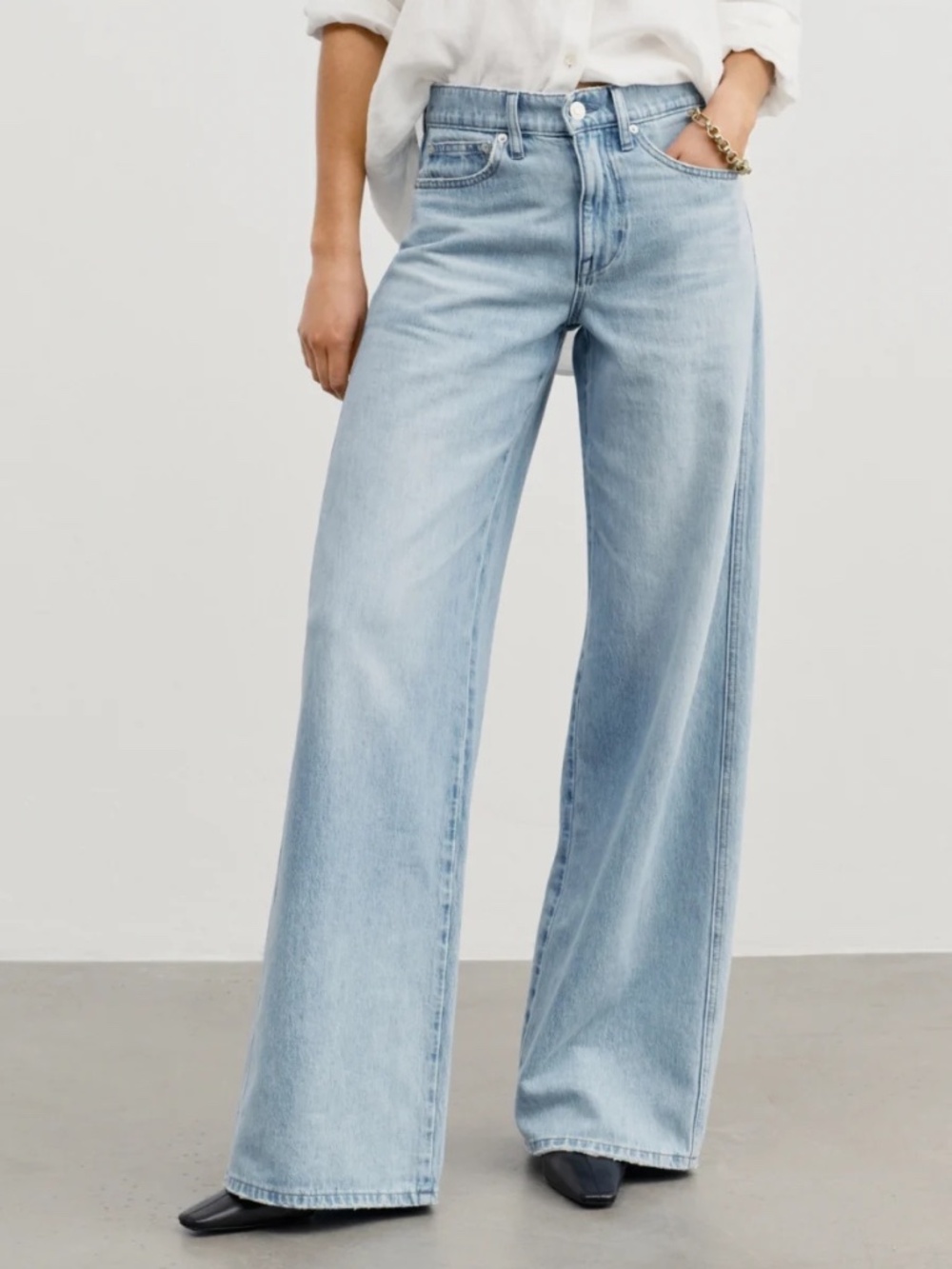 AYR The Big Salad Jeans, NWT, Glaciers wash, 30R